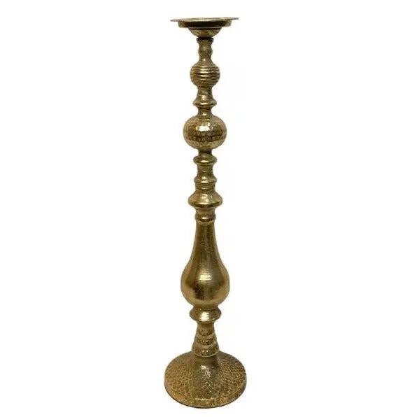 Antique Brass Candle Holder
