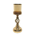 Vintage Gold Candle Holder